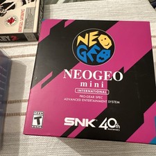 NEOGEO Mini International Classic Edition SNK 40th Anniversary Brand New Sealed