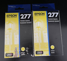 Genuine Epson 277 Yellow Ink T277 XP750 XP850 XP860 XP950 XP960 Ex 03/2028