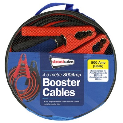 Starthilfekabel 800A 4,5m HD Booster Kabel Motorstart Notfall Auto Van SWBC15
