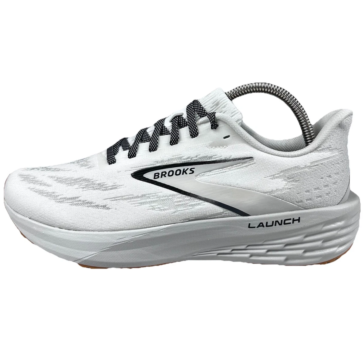 Brooks Launch 11 White Grey Black for sale | eBay
