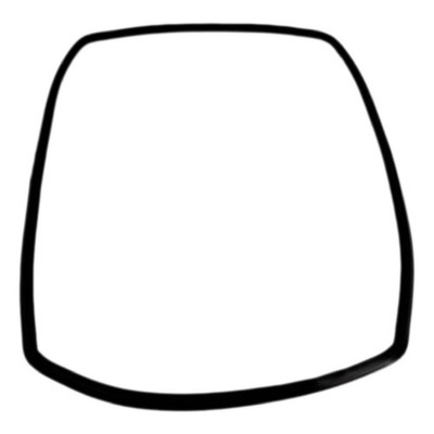 Kenekos - Backofen Türdichtung 44x33 cm geeignet für AEG Competence, Electrolux