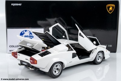Kyosho - 1:18 Lamborghini Countach LP400 S White 1980 (KS08320WFL