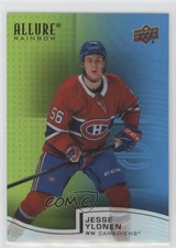 2021-22 Upper Deck Allure Rainbow Green Blue 140/299 Jesse Ylonen #R-22 18n9