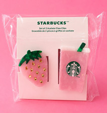 Starbucks hair clip Set of 2 authentic