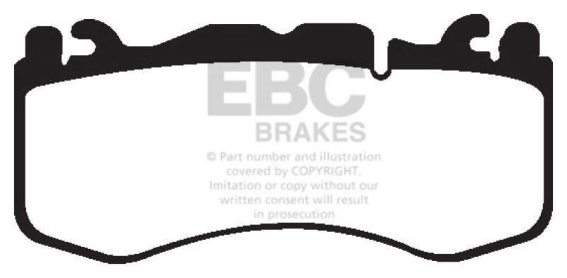 EBC DP42174R Yellowstuff Front Brake Pads * Fits Aston Martin Vantage 4.7