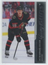 2021-22 UD Series 2 Jacob Bernard-Docker 495 Young Guns Clear Cut RC