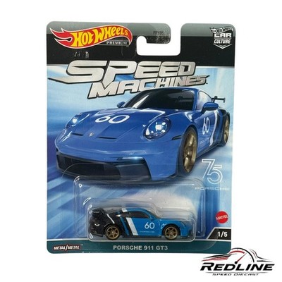  Hot Wheels Premium Car Culture Speed Machines Porsche 911 GT3 H17 
