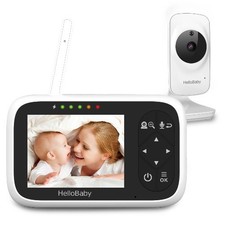 HelloBaby Baby Monitor-HB2036 with Camera and Audio, 1000ft Long Range Video