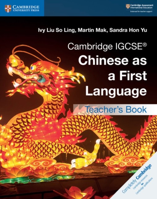 Cambridge Igcse Chinese As a First Language by Ivy Liu So Ling (Paperback Book)