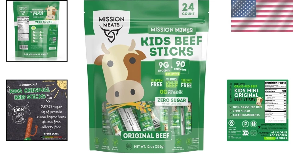 Мини-палочки для говядины без аллергенов Top 9, всего 48 штук - Изображение 2 из 4