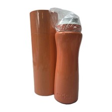 New Cirkul Orange Stainless Steel 22oz. Free Shipping. Bottle Drops