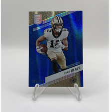2023 Panini Donruss Elite Status Sparkle Chris Olave /299 #14 New Orleans Saints