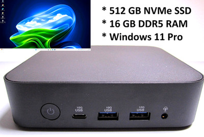 Wie neu NUC 14 Mini PC Asus Intel N97 NUC14MNK 512 GB SSD 16 DDR5 RAM Windows 11