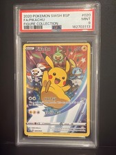 Pikachu SWSH020 SWSH: Sword & Shield Promo Cards Holo PSA graded 9 figure collec on eBay