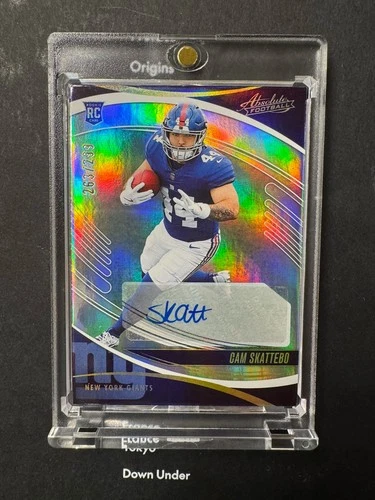 2025 Panini Absolute Cam Skattebo Base (RAW)