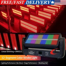 300W RGB LED Moving Head Light DMX Stage Flash Beam Strobe Lights Party Disco DJ