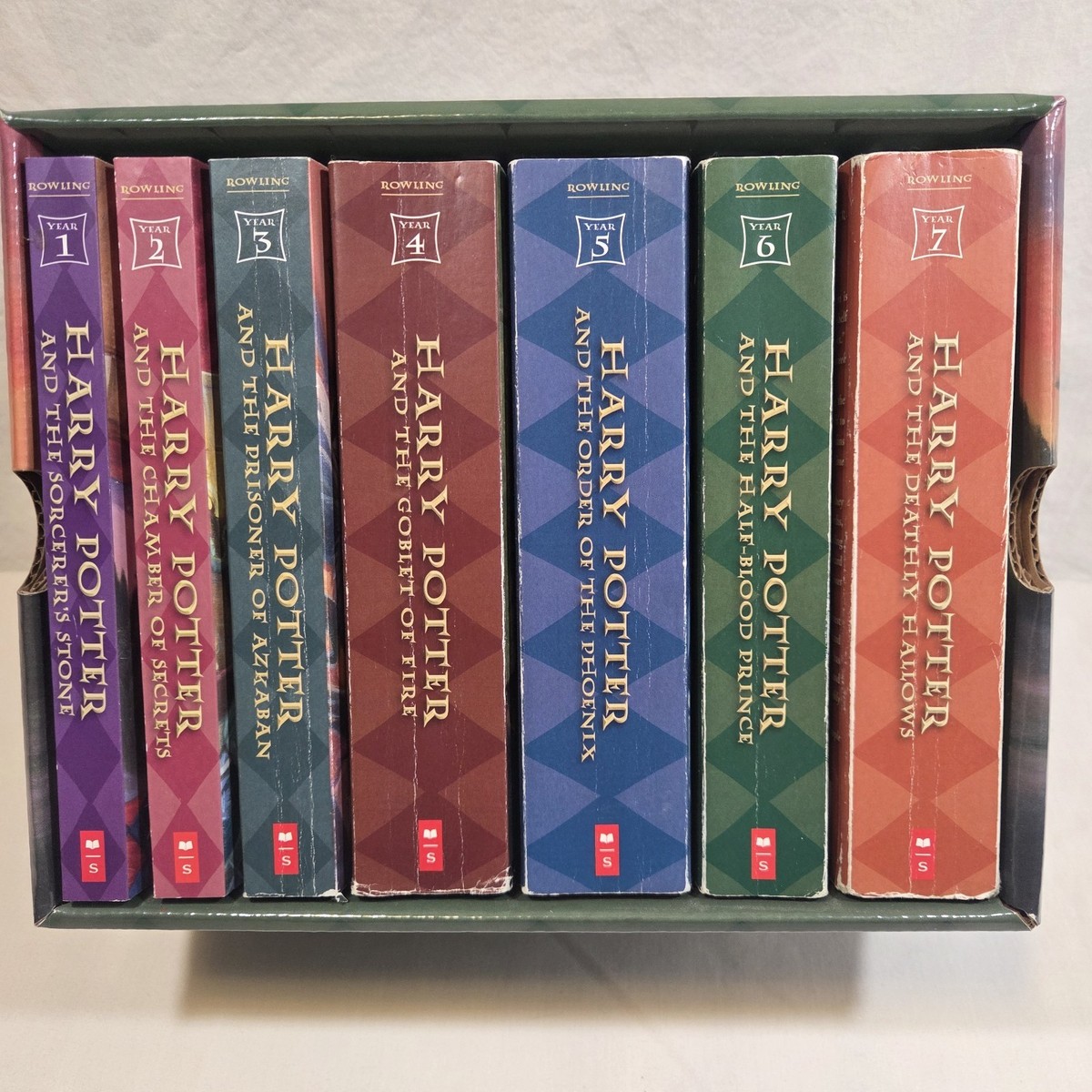 Harry Potter Complete Series Box Set Paperback by J.K. Rowling