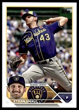 2023 Topps Ethan Small Rookie Milwaukee Brewers #87