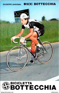 S25324 Carte Cyclisme Giuseppe Saronni