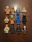 Authentic LEGO Star Wars Minifigure Lot Of 12 in GREAT Condition