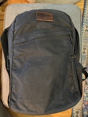 GORUCK Gr1 Heritage 26L Black + Dark Oak Waxed Canvas Backpack. Made in USA
