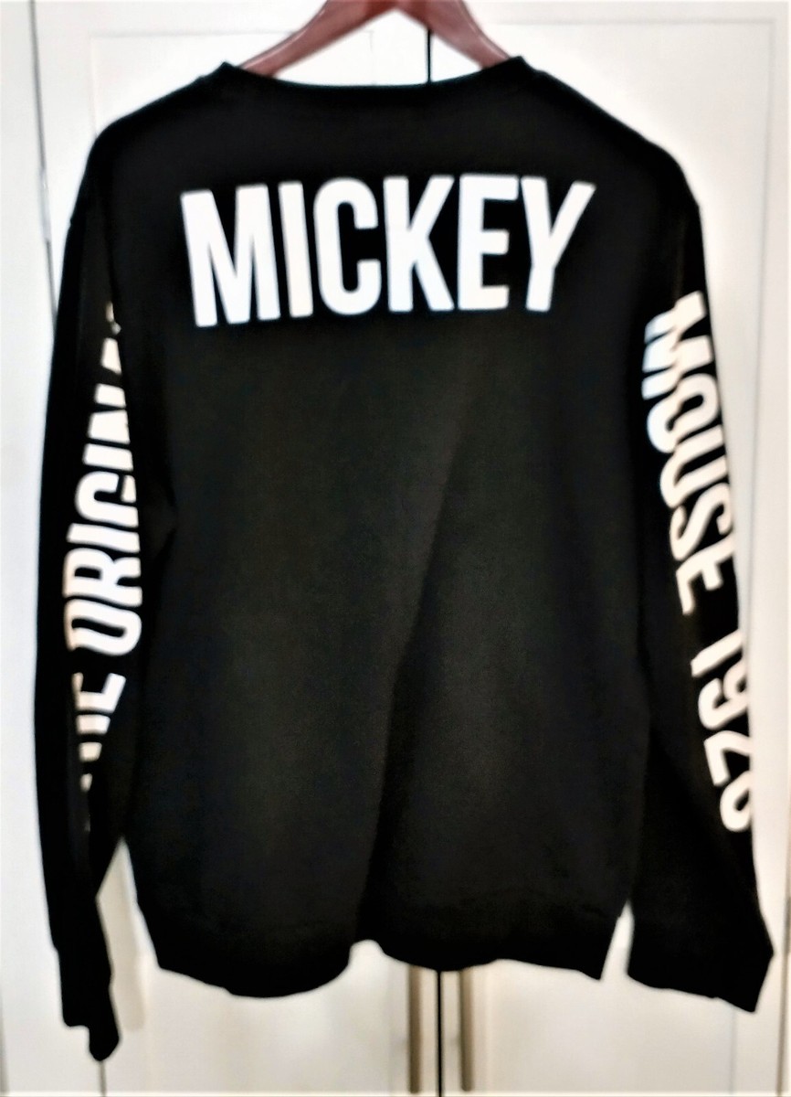 Disney Mickey Mouse The Original Since 1928 Black Lightweight