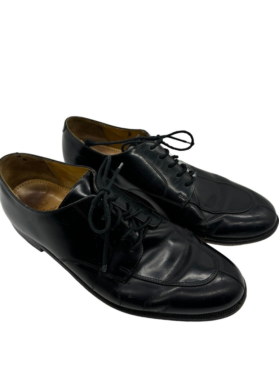 Cole Haan Mens Size 11.5 D Black Leather Lace Up Oxford  display picture 3