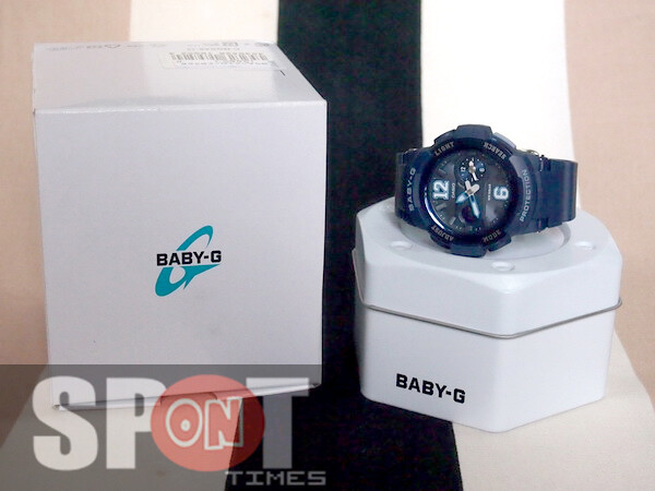 Casio Baby-G Elegantly Color Aluminum Bezel Ladies Watch BGA-210