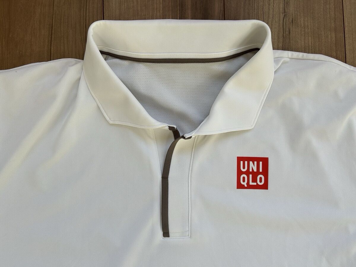 Roger Federer UNIQLO 2019 Wimbledon Shirt size:L (JPN XL) RF Roger Federer UNIQLO 2019 Wimbledon Shirt size:L (JPN XL) RF