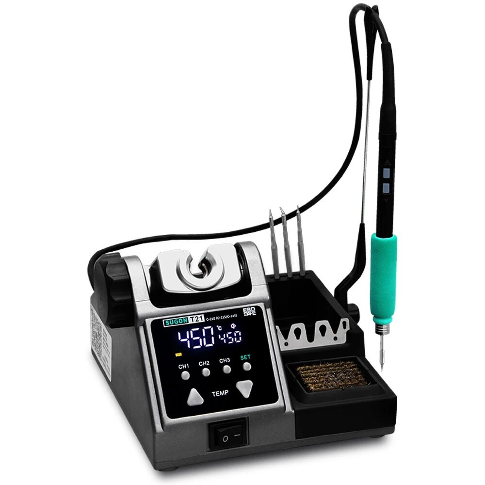 SUGON T21 120W Solderer Station Comes with T210 Handle + 3pcs