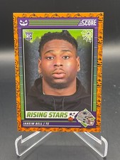 2024 Panini Score A Treat Football #20 Jaheim Bell Orange Pumpkin Rookie Card RC