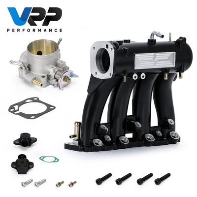 Racing Intake Manifold+Throttle Body For Honda Civic CRX DEL SOL D15 D16 DSeries