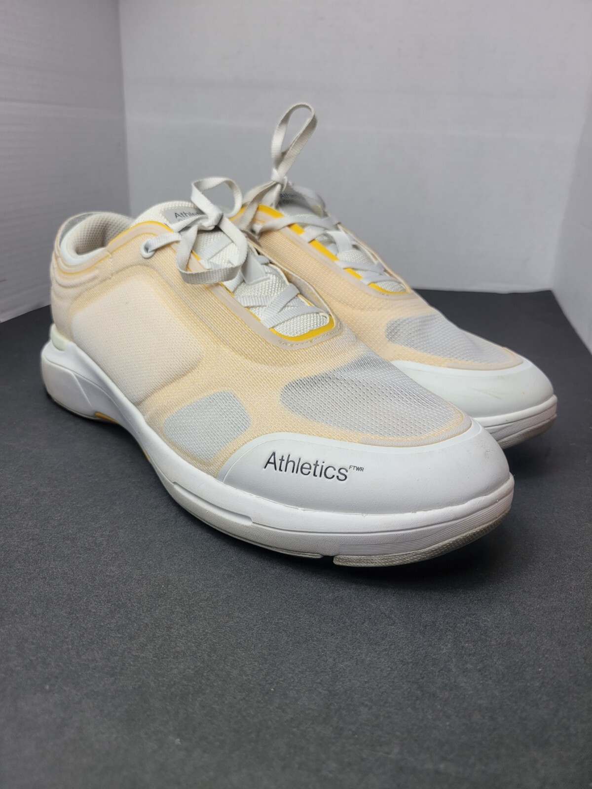 SAOLA Scarpe sneakers uomo Athletics One Footwear taglia 12 giallo cadmio