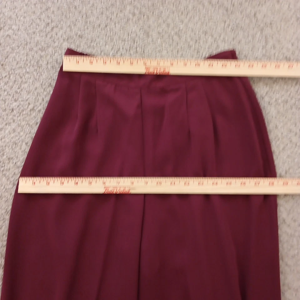 Norton McNaughton Dress Pants Womens Medium Purple Pull On Pleated 26x27 - Image 2 of 4