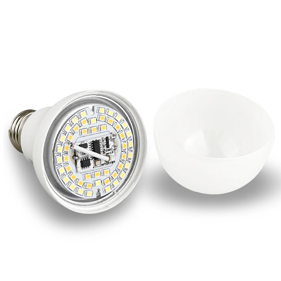 E27 9W Smart Led Light-Bulb Dimmable (Warm/Cool) Brightness with Remote-Control - Image 3 of 4