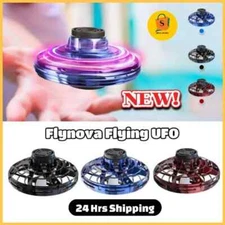 Flynova Flying UFO Toys Rotating Flying Toys Fly Orb Gyro Terbang Mainan感应飞行陀螺