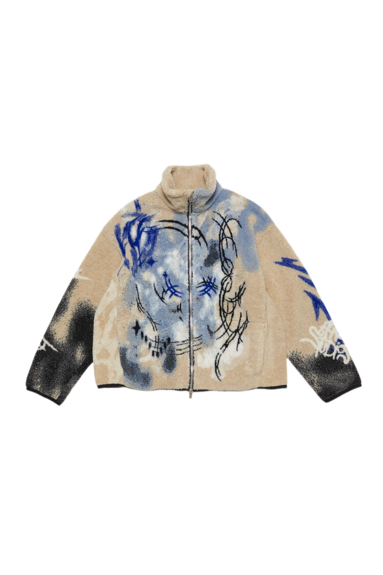 ACNE STUDIOS Ovinta $950 Beige Teddy Jacquard Jacket New | eBay ACNE STUDIOS Ovinta $950 Beige Teddy Jacquard Jacket New | eBay