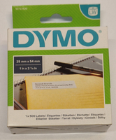 1X Dymo Lw 500 Labels S0722520 25 X 54Mm Absender Etiketten Selbstklebend