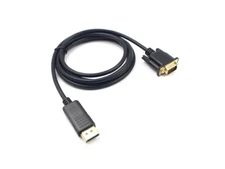 6Ft Displayport DP Male To VGA Male Adapter Display Port Cable For PC Desktop US