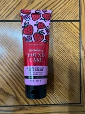 Bath & Body Works Strawberry Pound Cake Body Lotion Cream Mist Shower Gel Pick 1
