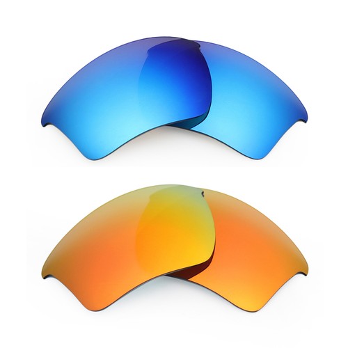 2Pcs hdhut Sunglass Lens Replacements For-Oakley Half Jacket 2.0 XL - Combo Pack - Picture 13 of 15