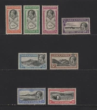 ASCENSION SC#23 32 -- MH, VF, PARTIAL SET -- MISSING LOW VALUE #25+#29