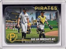 Paul Skenes ROOKIE CARD Veteran Combo 2024 Topps Update US160