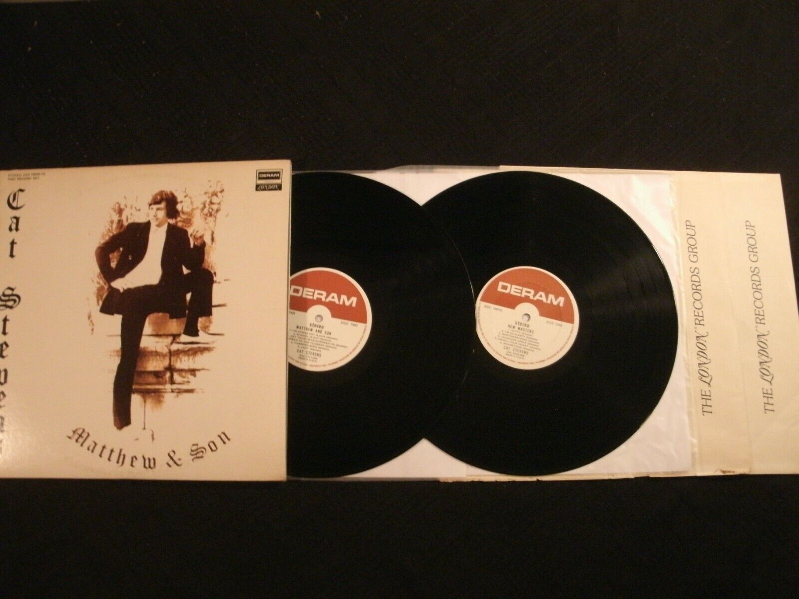 Cat Stevens - Matthew & Son / New Masters- 1971 Vinyl 12'' Lpx 2/ Folk Pop Rock