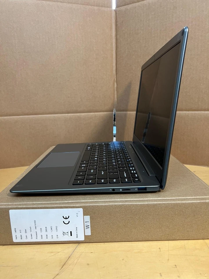 New EZBook S5 Laptop 14" Inch Display, Intel N3350, 12GB RAM, 256GB SSD - Image 2 of 4