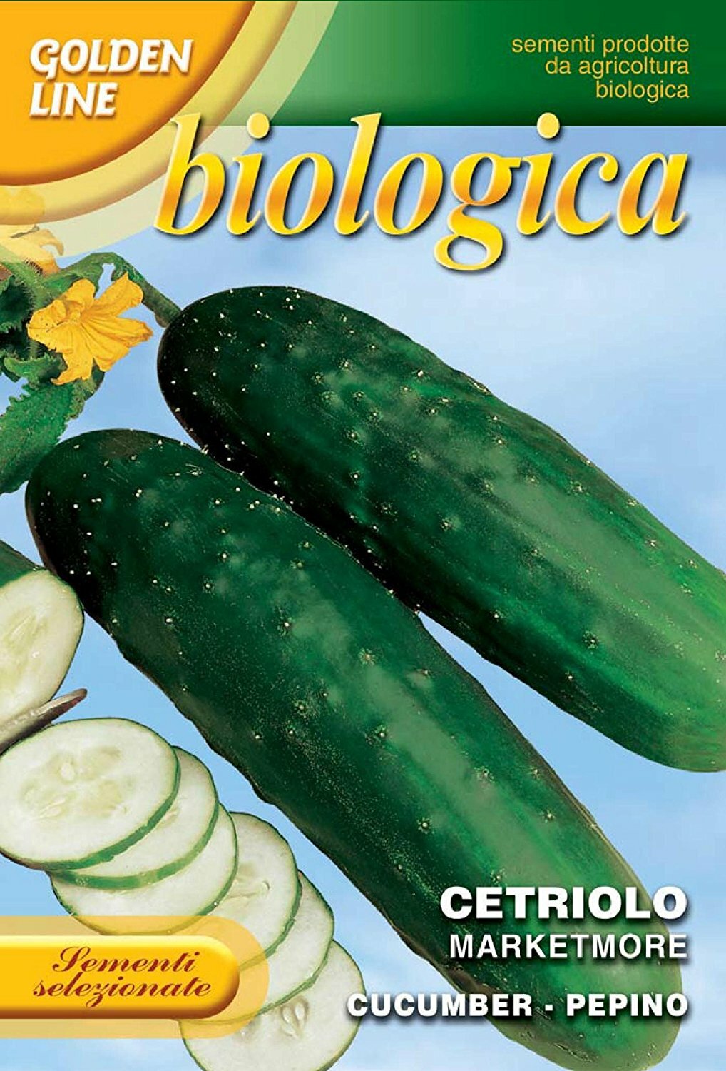 Franchi Seeds Organic Cucumber Marketmore Seeds