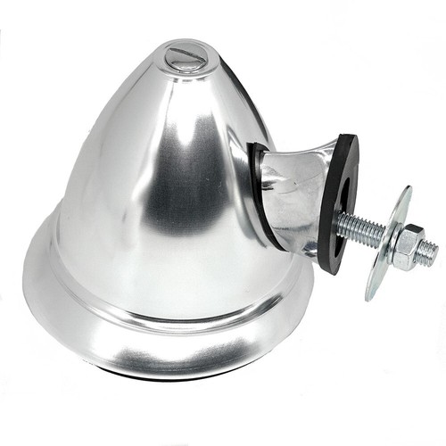 Single Lightweight Aluminium Body Racing Bullet Mirror Wing Door Classic Car - Picture 2 of 3