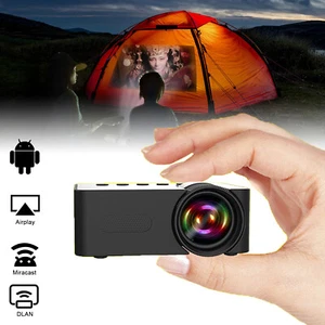 YT100 Mini Projecteur LCD Film soutenu 1080P Vidéo Home Cinéma Cinéma