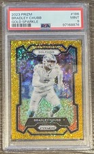 2023 Panini Prizm - Gold Sparkle Prizm #186 Bradley Chubb /24