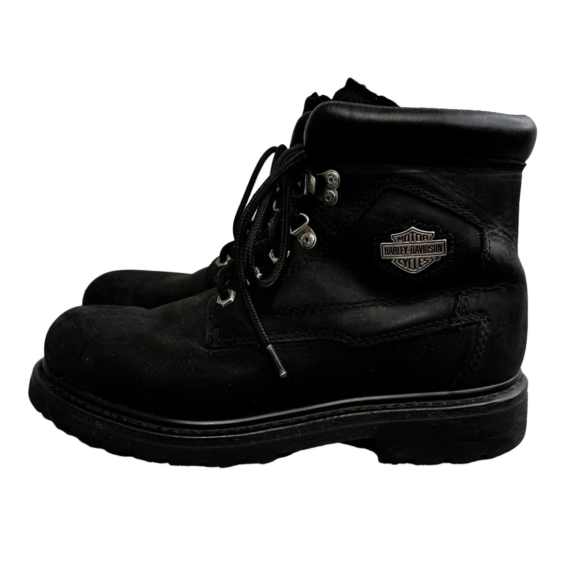 【超激レア】BUTWIN Harley Davidson スタジャン 黒 Harley-Davidson® Men's Windon 6.25-Inch Black Motorcycle